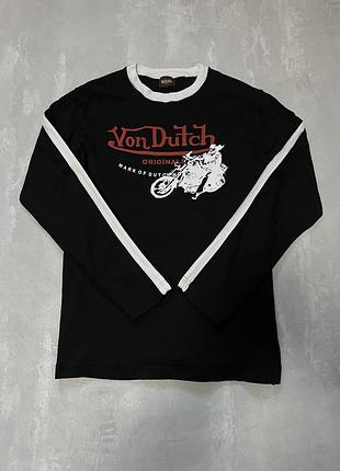 Світшот von dutch / кофта von dutch / лонгслів von dutch / von dutch / лонг von dutch / von dutch big logo / von dutch vintage / худи / y2k / ван дач
