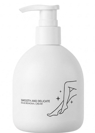Крем для депіляції smooth and delicate hair removal cream для видалення волосся
