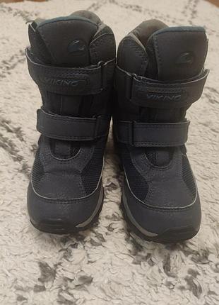 Зимові термочеревики viking gore-tex, розмір 32 (устілка 19.5 – 20 см)