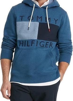 Чоловіча толстовка tommy hilfiger 2xl, синій