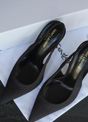 Туфлі жіночі ysl чорні