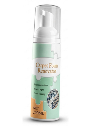 Carpet foam renovator пінний спрей для очищення килимів та оббивки 200 мл