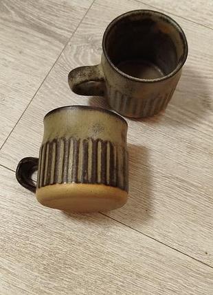 Винтажная керамическая кружка чашка студийная керамика tremar potteries англия