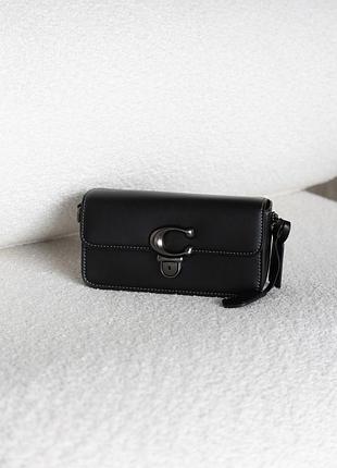 Сумка coach чорна жіноча