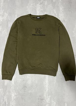 Світшот karl lagerfeld / кофта karl lagerfeld / karl lagerfeld / светр karl lagerfeld / karl lagerfeld big logo / оригінальний світшот карл лагерфельд