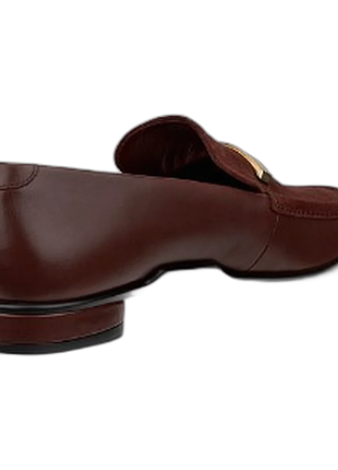 Жіночі лофери ecco sculpted lx 41р, коричневі