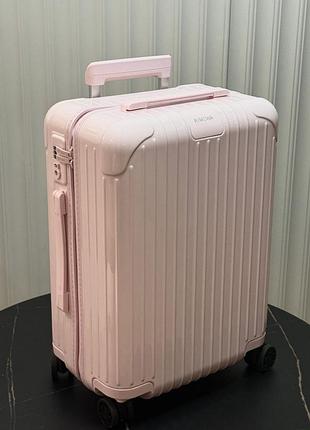 Чемодан rimowa ballerina pink алюминиевый ручная кладь