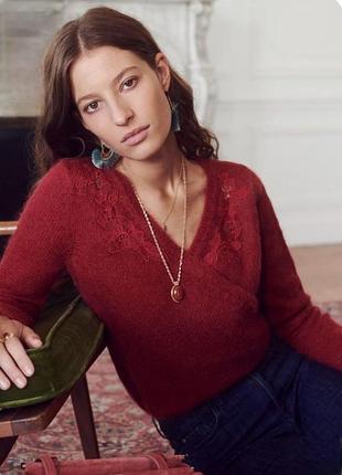 Светр з мохером sezane 5