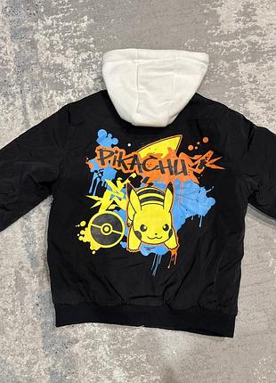 Куртка бомбер pokémon primark 7-8 років