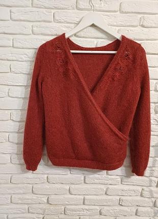 Светр з мохером sezane 6