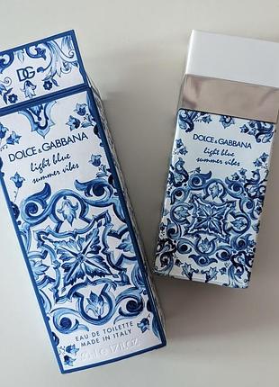 Dolce & gabbana light blue summer vibes 10 мл