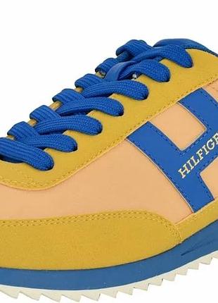 Мужские кроссовки tommy hilfiger 46р., желто-синие, 30 см