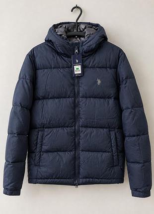 Нова оригінальна куртка u.s. polo assn. puffer | розмір l (повномірна, на xl)