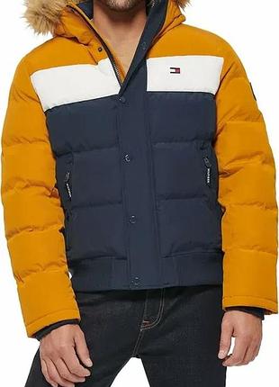 Куртка мужская tommy hilfiger 2xl, желтая