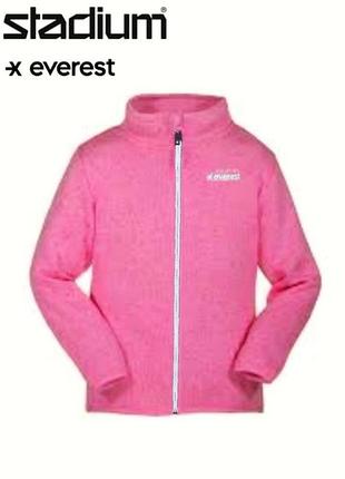 Everest новая теплая флисовая кофта, флиска stadium everest 2 года