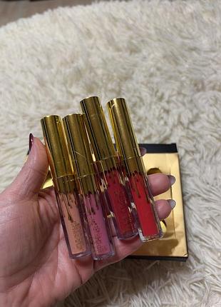Набор жидких матовых помад kylie jenner birthday edition.