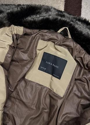 Зимова куртка від zara. 9