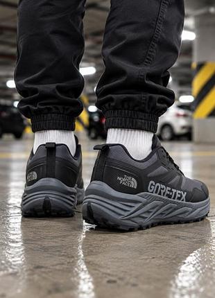 The north face black gray 4