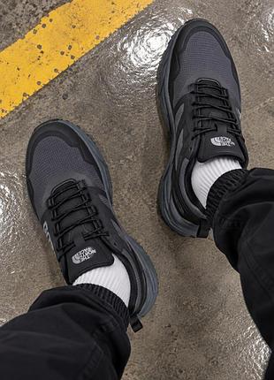 The north face black gray 9