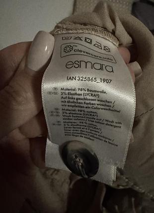 Брюки женские esmara бежевые 3