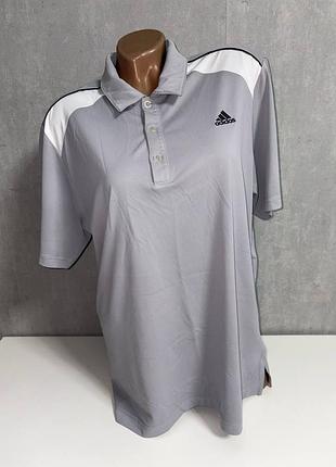 Мужская спортивная футболка-поло adidas размер м оригинал