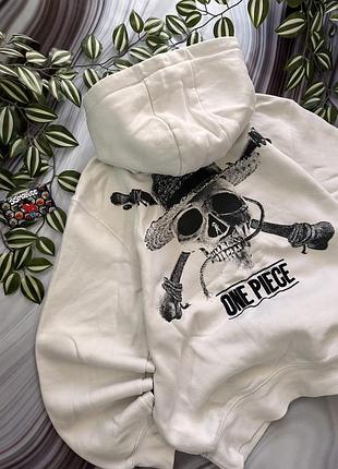 Оверсайз one piece худі luffy l anime netflix vans style