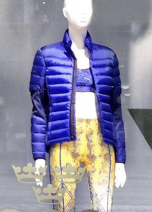 Куртка жіноча h&m go gold синя стьобана