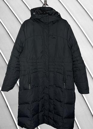 Женская куртка trespass xl xxl eu42 eu44 u14 u416 ua48 ua50 пуховик down coat длинное пальто длинная куртка зимняя модель пух перо