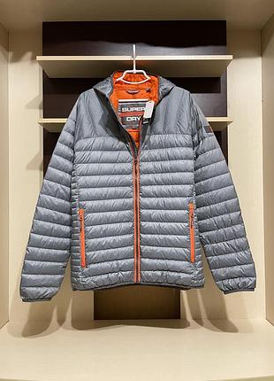 Superdry, premium down  пуховик 90% пух, 10% перо 3