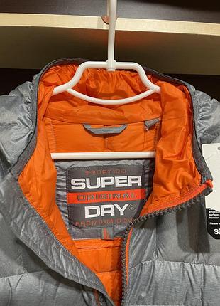 Superdry, premium down  пуховик 90% пух, 10% перо 4