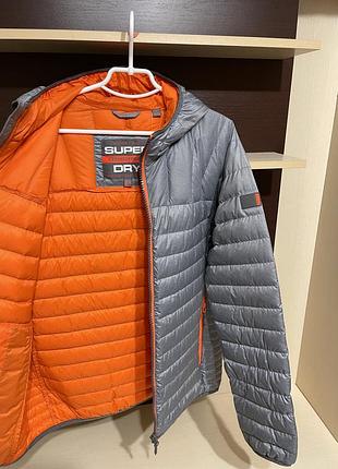 Superdry, premium down  пуховик 90% пух, 10% перо 7