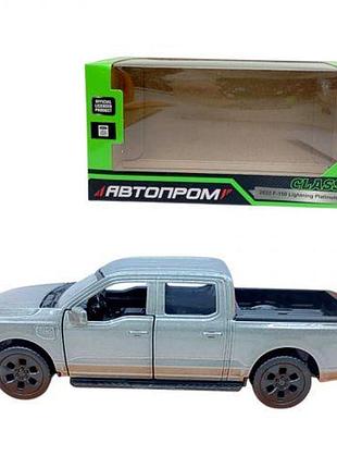 Машинка автопром f-150 lightning platinum (серая)