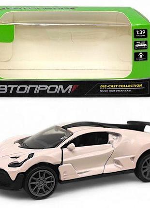Машина "автопром. bugatti divo" кремова