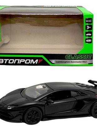 Машинка металева "автопрім lamborghini aventador" (чорна)