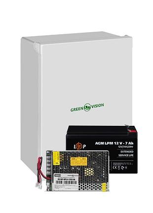 Greenvision блок безперебійного живлення у боксі з акб gv-007-ups-a-1203-8a-7ah