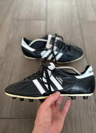 Бутси чоловічі adidas copa mundial чорні, розмір 43, 27.5 см