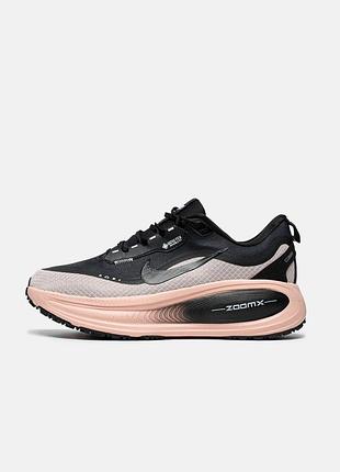 Жіночі кросівки nike zoom vomero 18 black pink gore-tex🖤