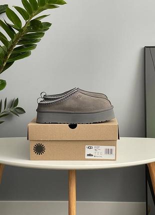 Ugg tasman platform dark grey 3