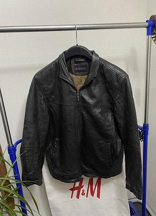Куртка cito citterio натуральна шкіра real leathers шкіряна бомбер стильний актуальний 3