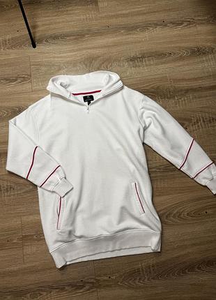 Світшот жіночий threadbare оверсайз білий. одяг шотландія