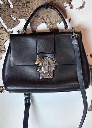 Шкіряна сумка dolce & gabbana lucia small