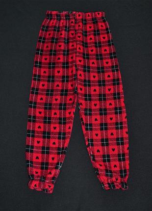 Теплые плюшевые пижамные домашние штаны primark disney велсофт р.xs\s