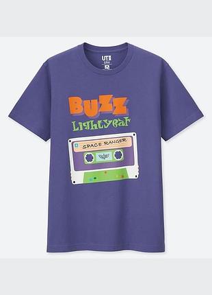 Футболка з бавовни базлайтер uniqlo & disney