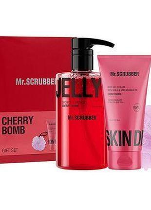 Подарунковий набір cherry bomb mr.scrubber.