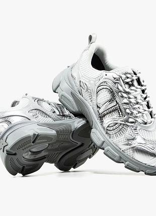 Кросівки жіночі christian dior chrono sneaker сріблястий 36 розмір