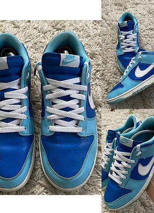 Кеды nike dunk low retro qs "argon",р.44,5