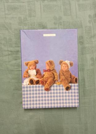 Бумажный набор для листов из серии anne geddes с изображением малышей