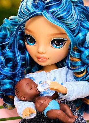 Лялька для дівчинки rainbow high skyler bradshaw junior high bestie babysitters 3
