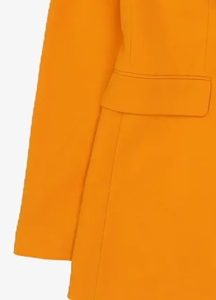 Оранжевый пиджак от zara 5