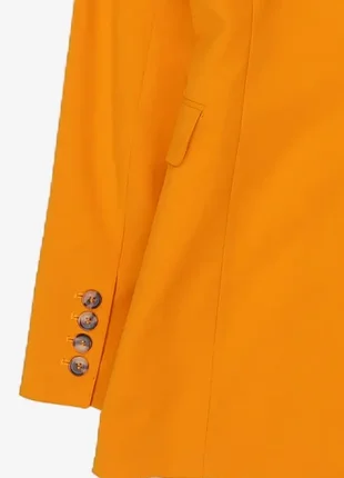 Оранжевый пиджак от zara 6